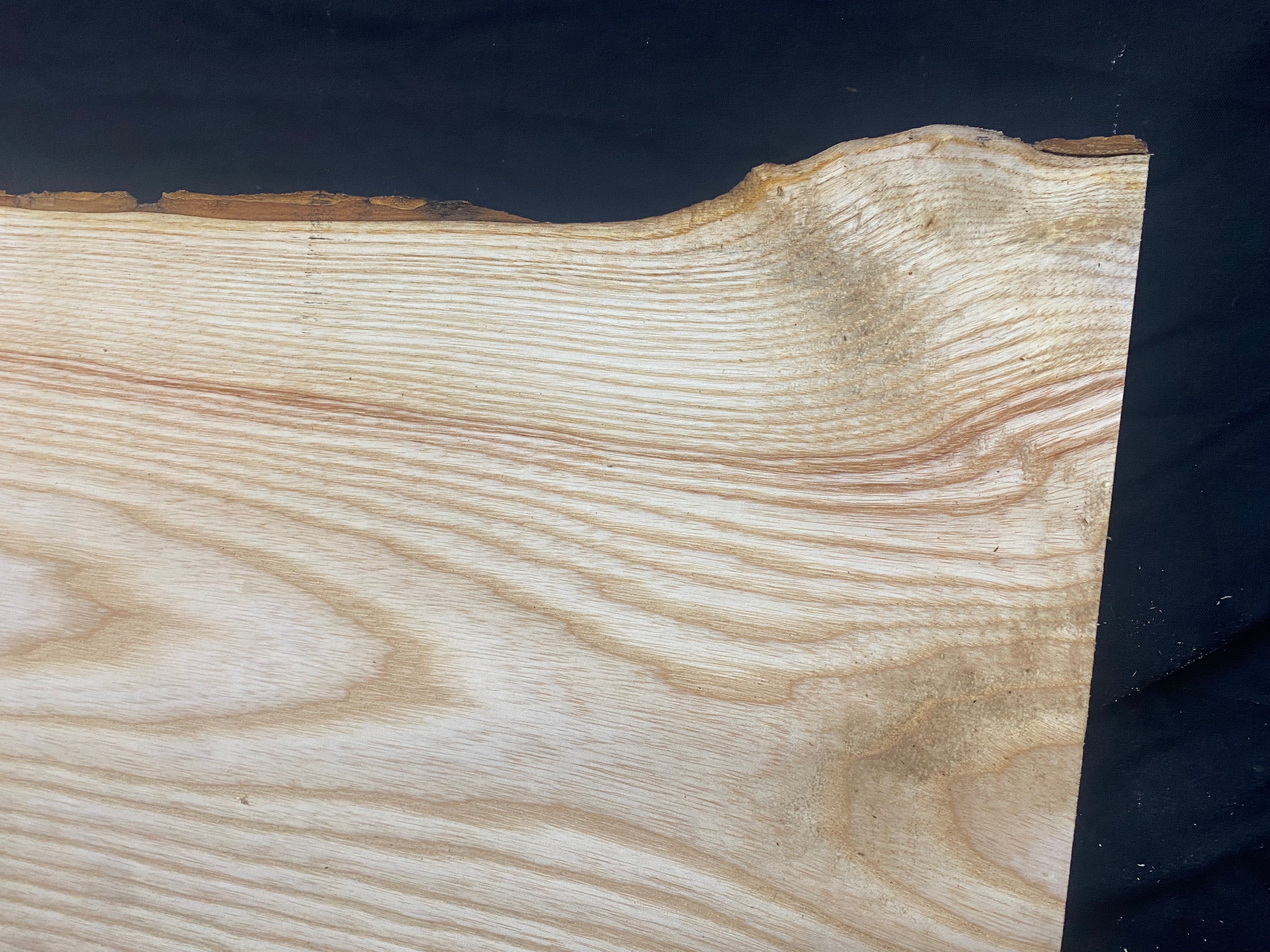 Ash hardwood boards, shelving, platter, 737 L x 355 W x 37 D mm     (251)