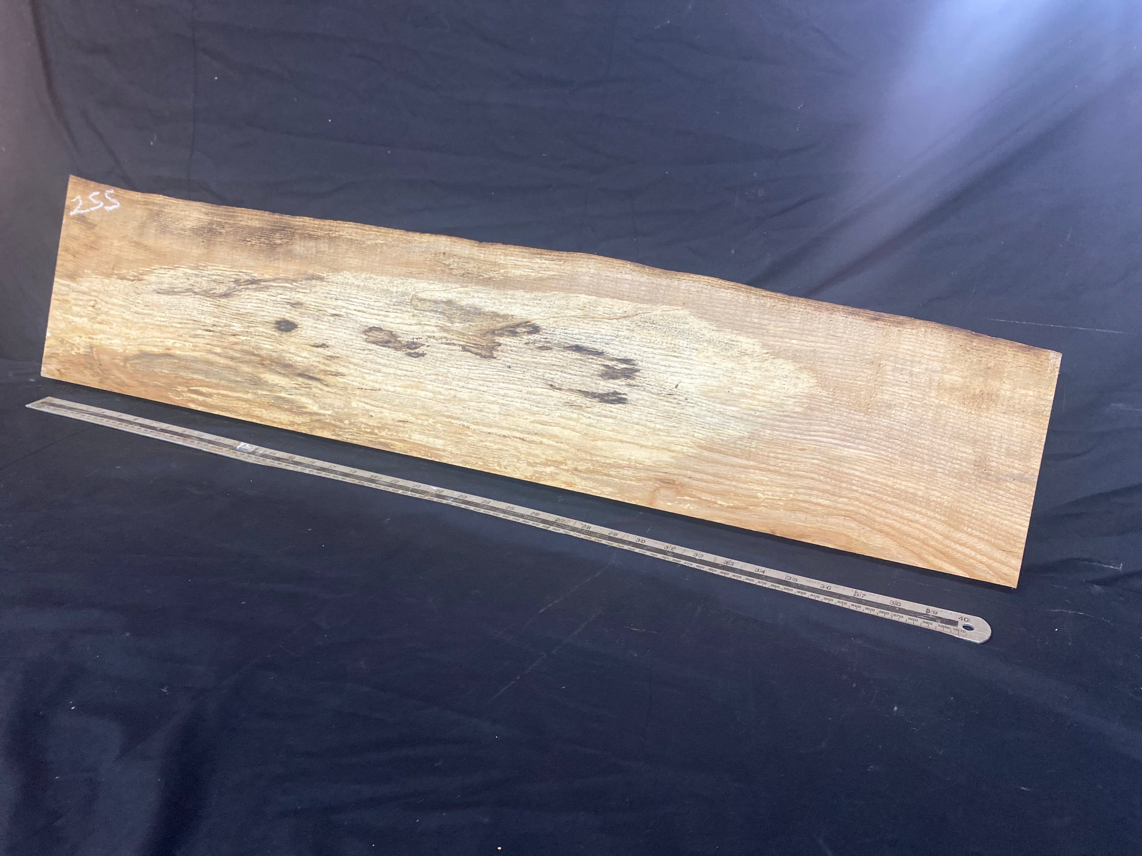 Ash hardwood window sill, shelving, platter, 1089 L x 246 W x 30 D mm     (255)