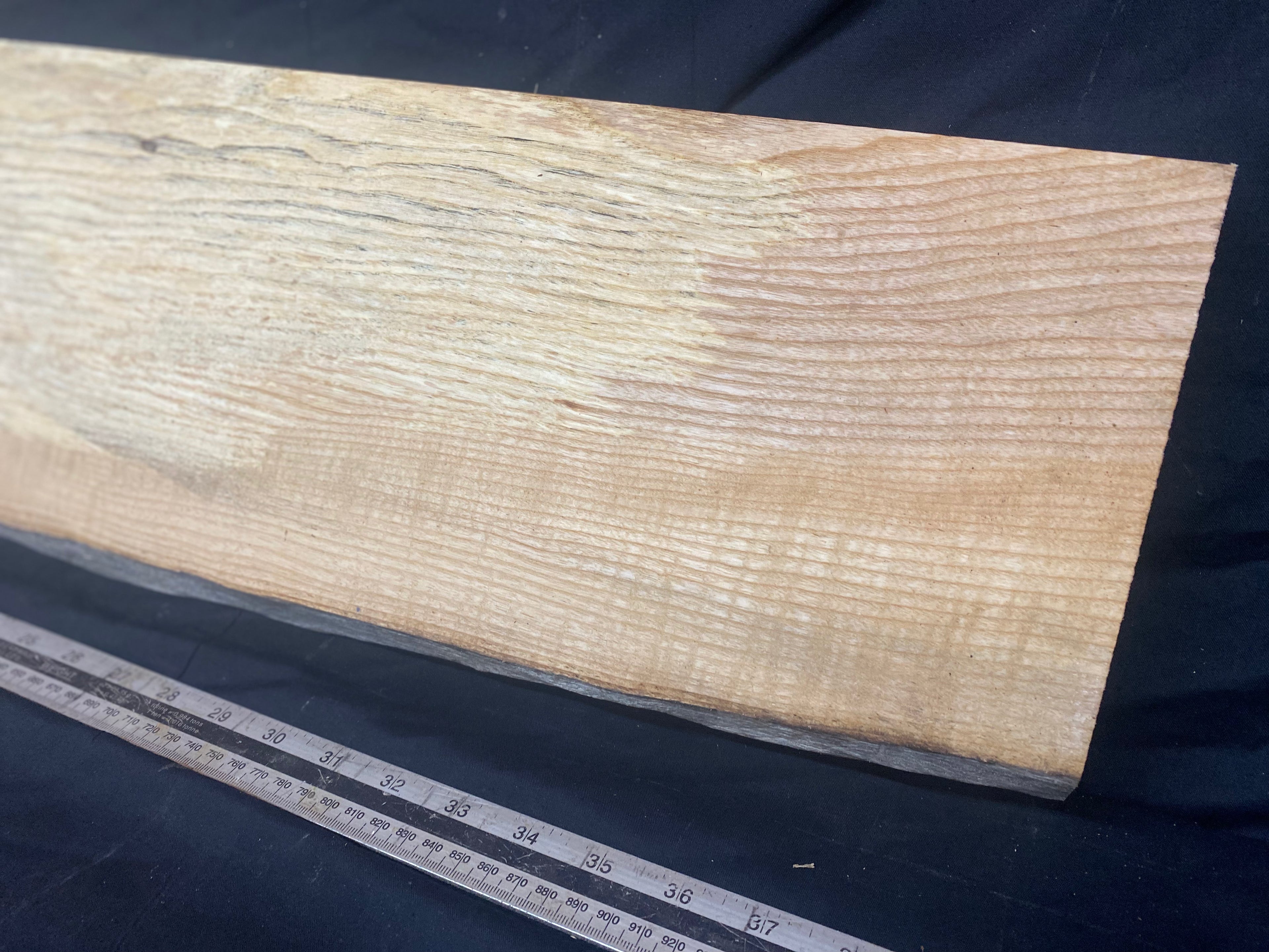 Ash hardwood window sill, shelving, platter, 1089 L x 246 W x 30 D mm     (255)