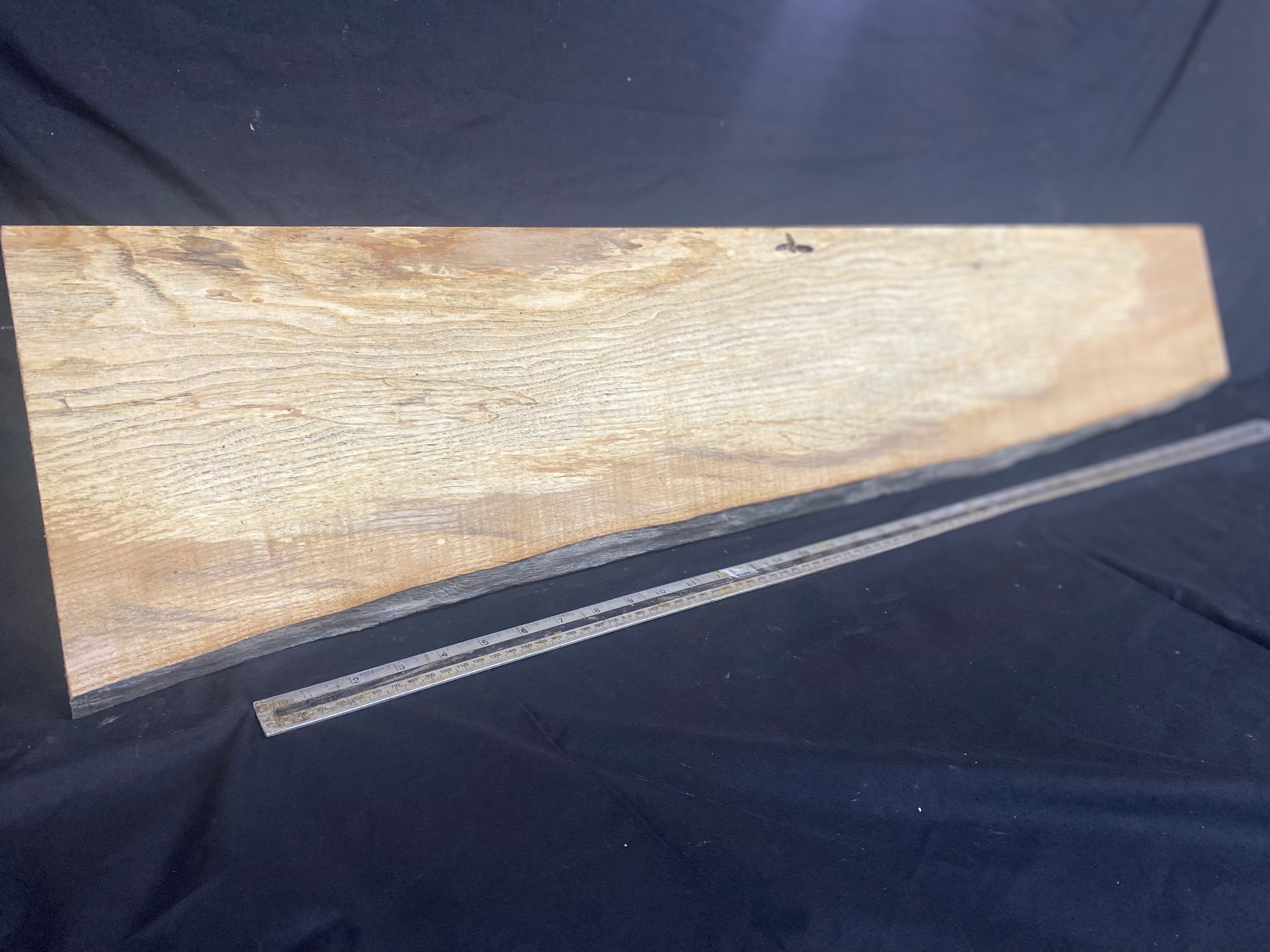Ash hardwood window sill, shelving, platter, 1089 L x 246 W x 30 D mm     (255)