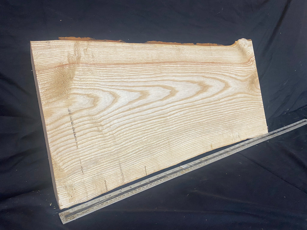 Ash hardwood boards, shelving, platter, 737 L x 355 W x 37 D mm     (251)
