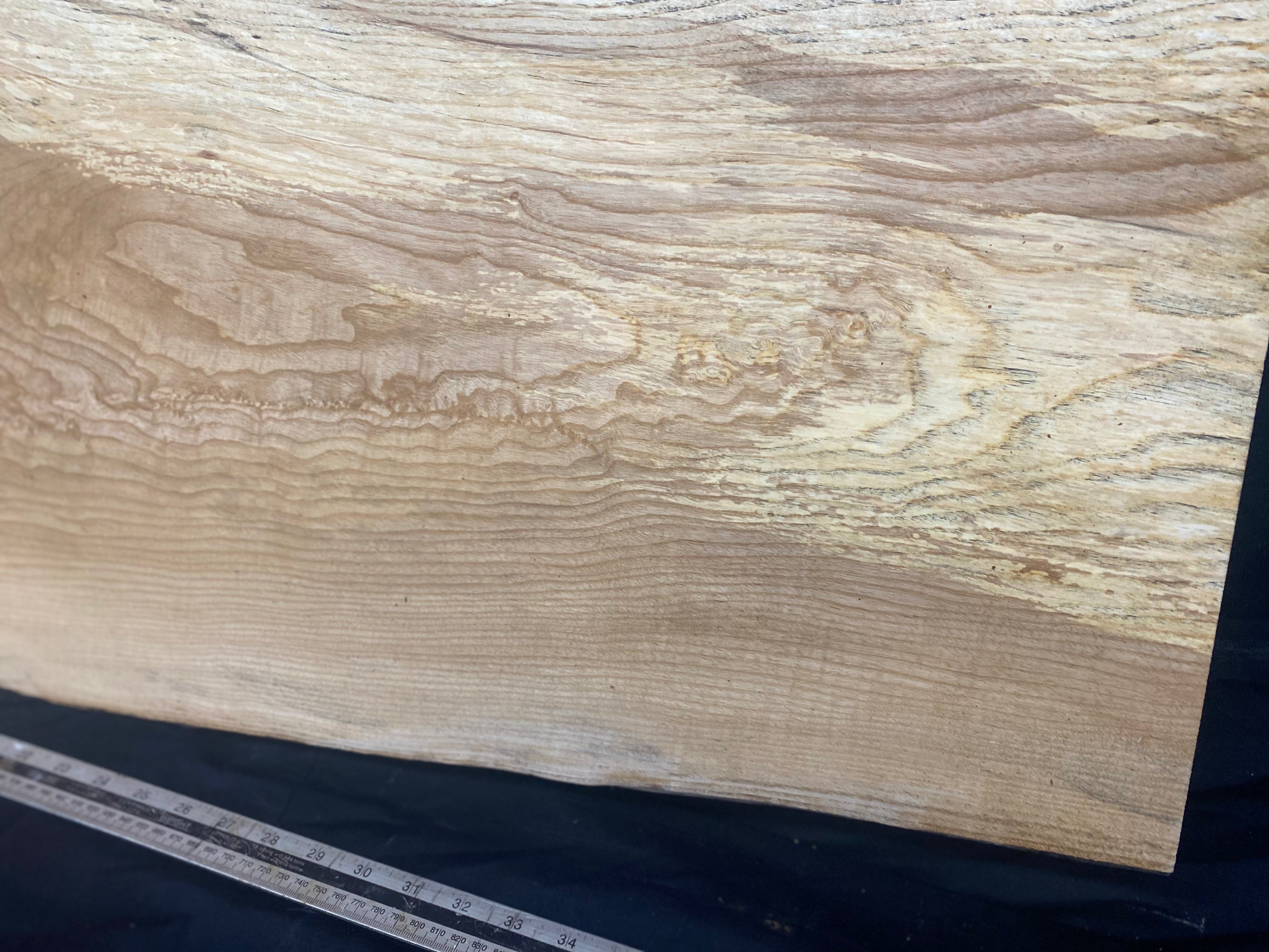 Ash hardwood coffee table top 1168 L x 516 W x 30 D mm     (256)