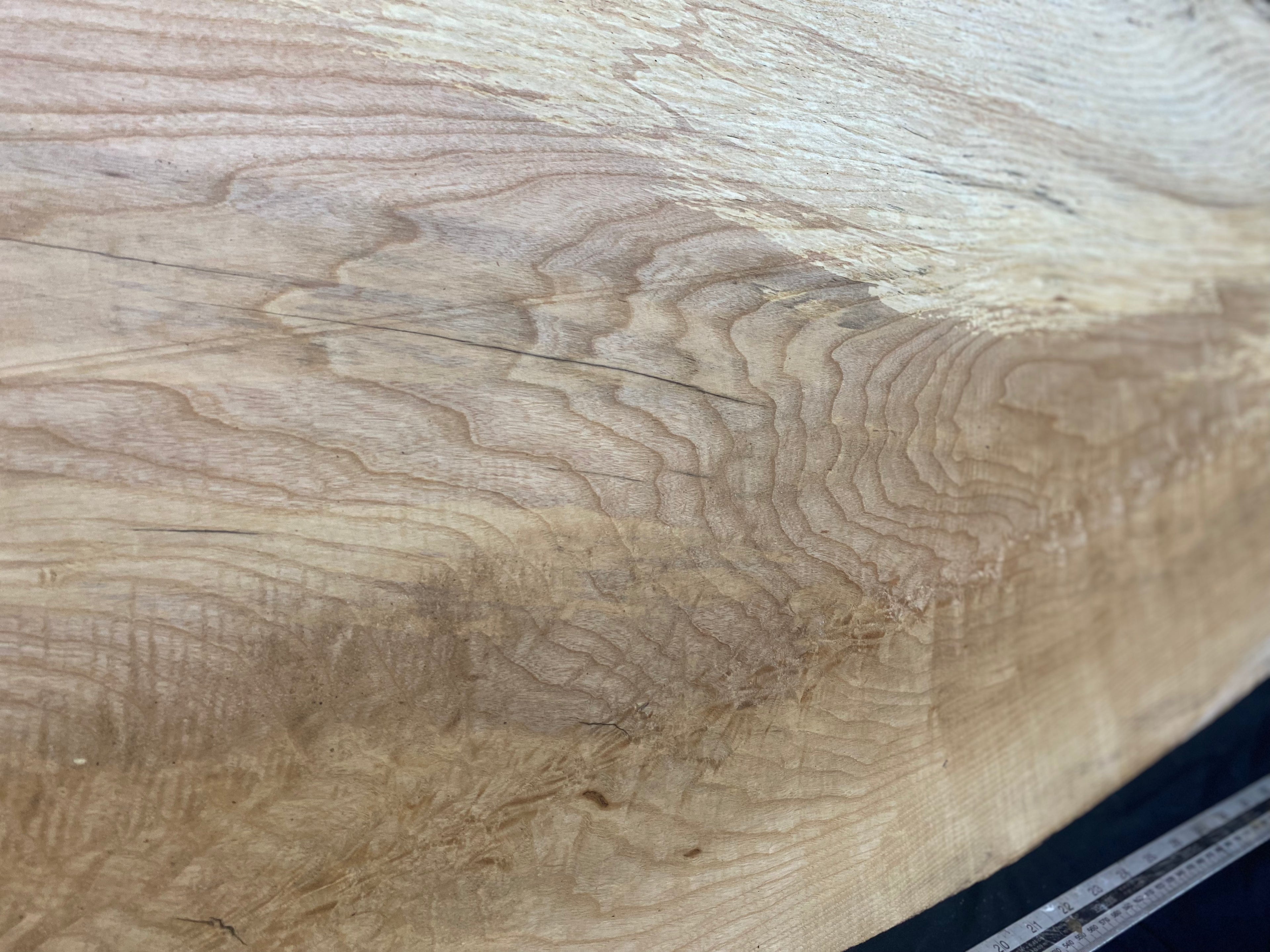 Ash hardwood coffee table top 1168 L x 516 W x 30 D mm     (256)