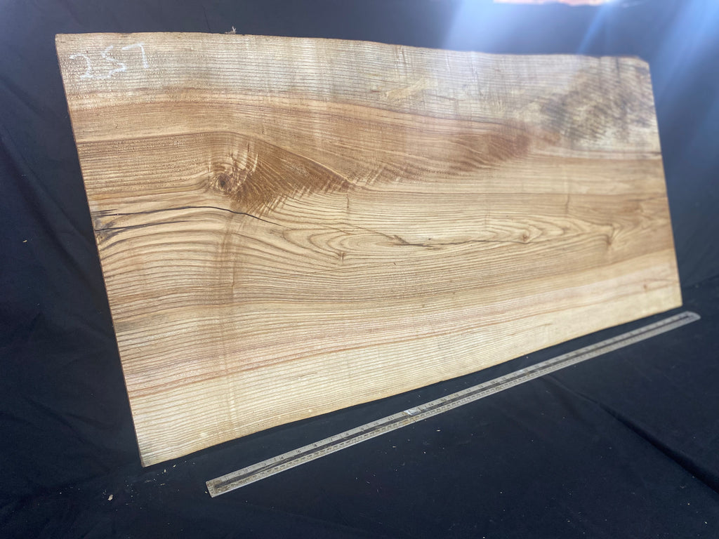Ash hardwood coffee table top 1094 L x 566 W x 33 D mm     (257)