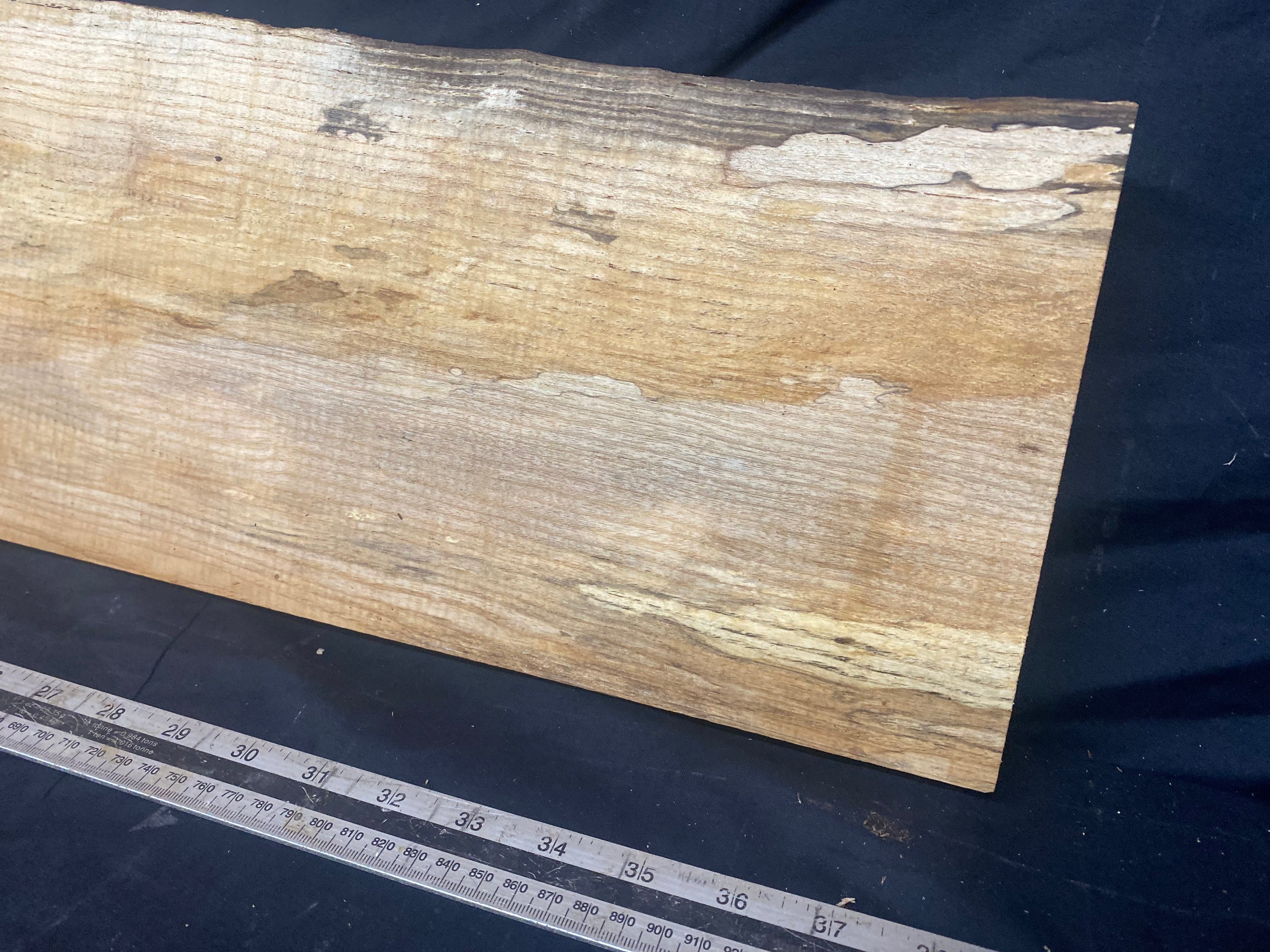 Ash hardwood window sill, plank 985 L x 255 W x 28 D mm     (258)