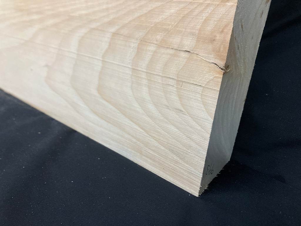 Lime block for woodcarving or sculpting 715 L x 305 W x 83 D (mm)    (993)