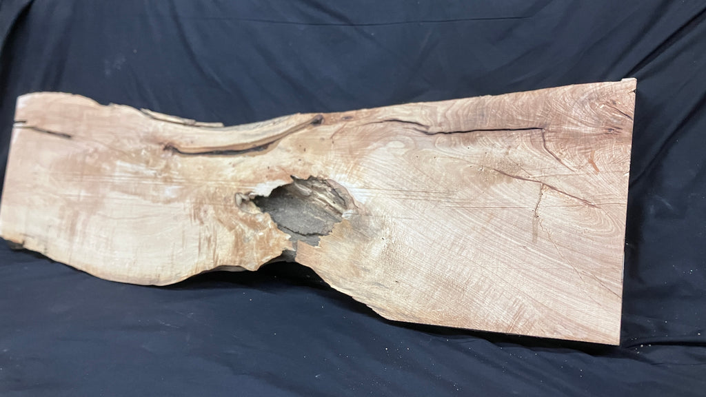 Hornbeam mantle, chunky Plank 1395 L x 402 W x 75 D (mm)   (165)