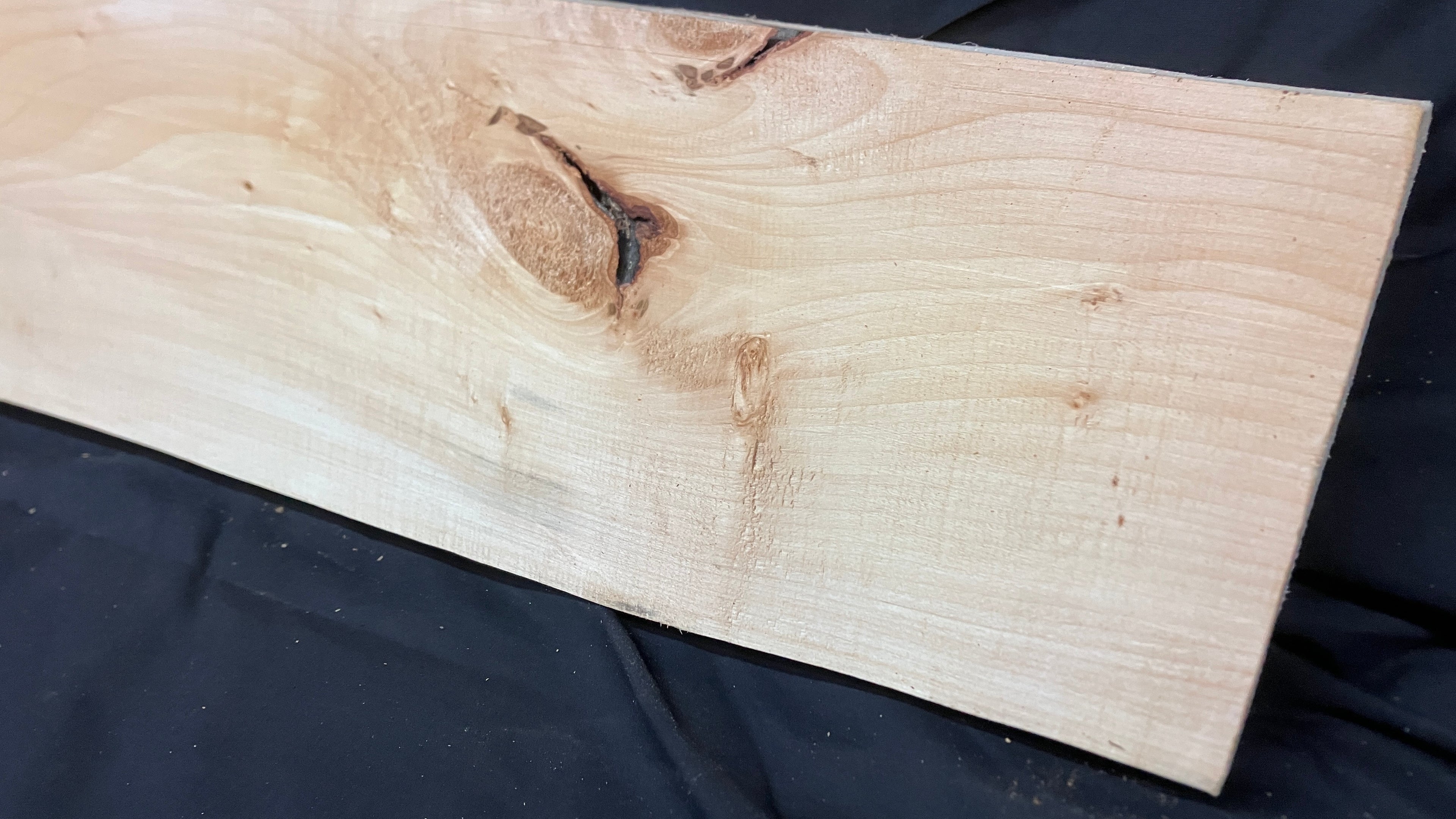 Wood lime slab, shelving, plank 1195 L x 257 W x 63 D (mm)    (167)