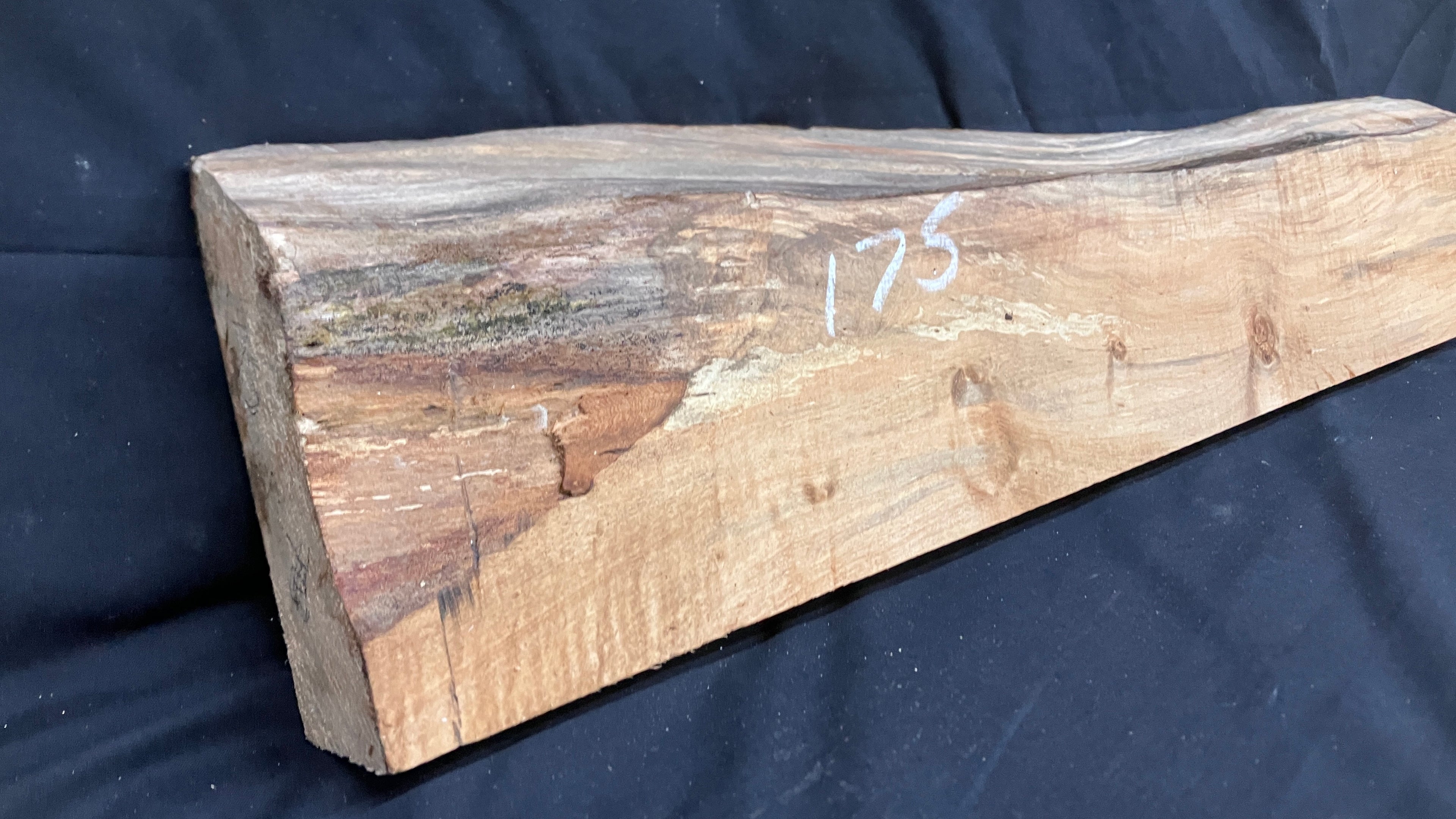 Wood carving lime plank 736 L x 150 W x 46 D (mm)    (175)