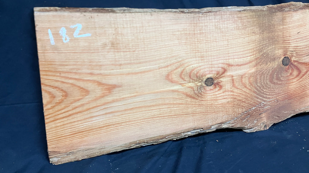 AIR DRIED LARCH, 1200 L x 376 W x 19 D (mm)   (182)