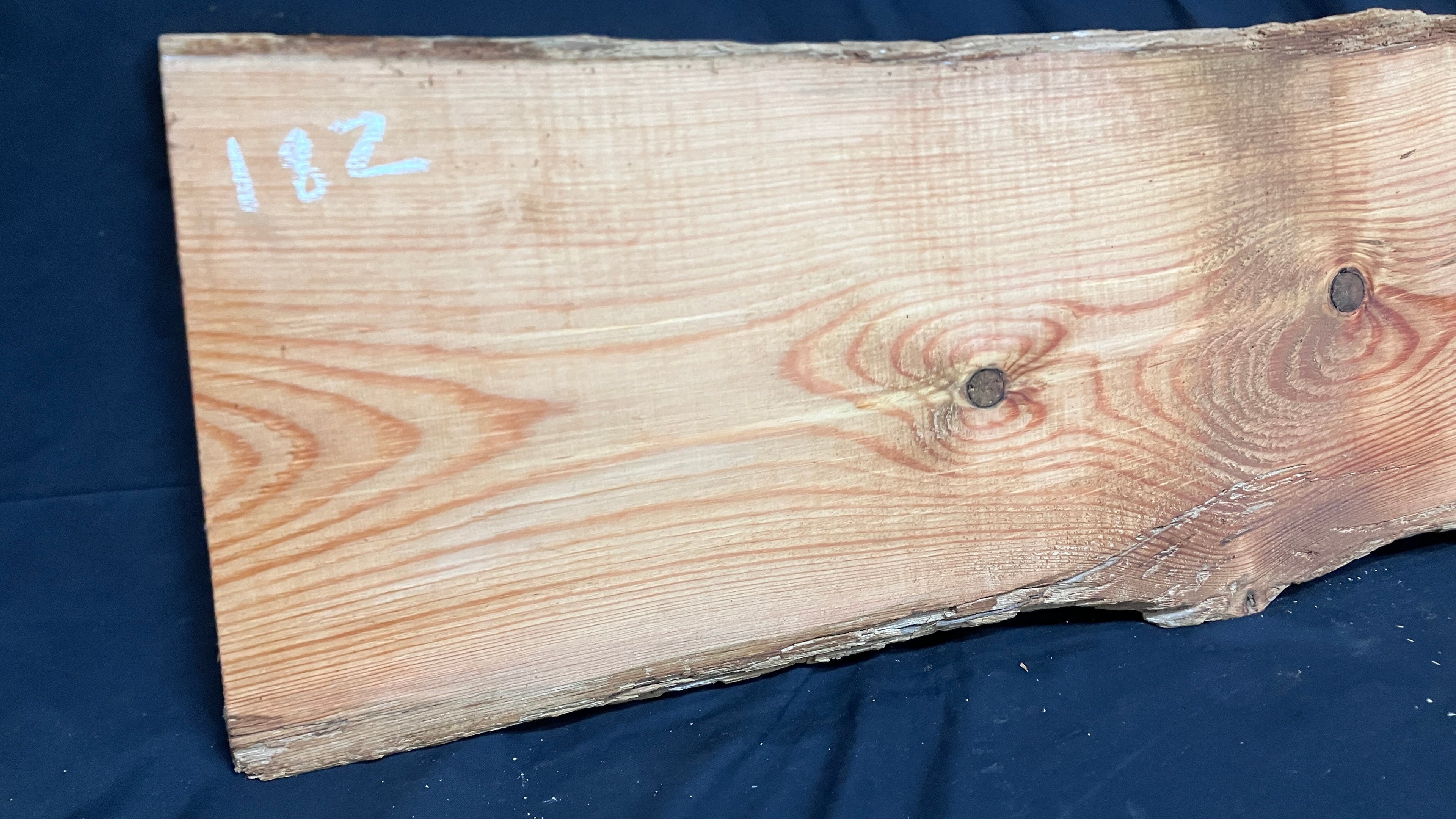 AIR DRIED LARCH, 1200 L x 376 W x 19 D (mm)   (182)