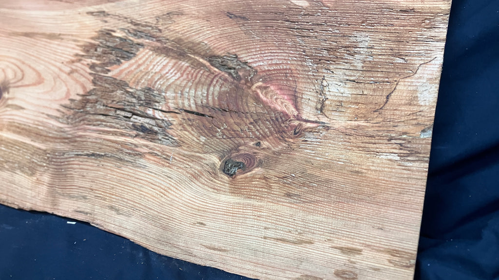 AIR DRIED LARCH, 1200 L x 376 W x 19 D (mm)   (182)
