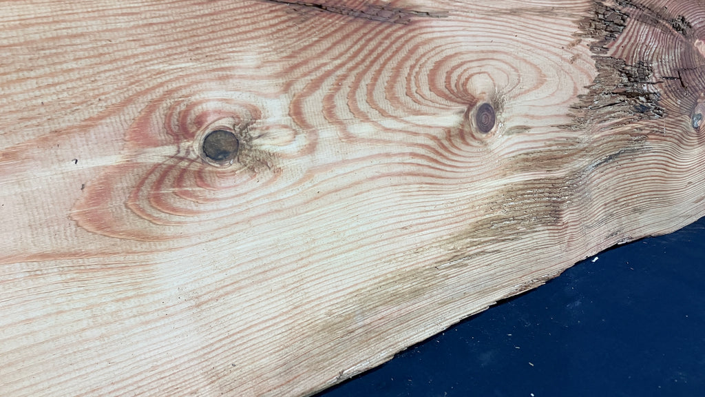 AIR DRIED LARCH, 1200 L x 376 W x 19 D (mm)   (182)