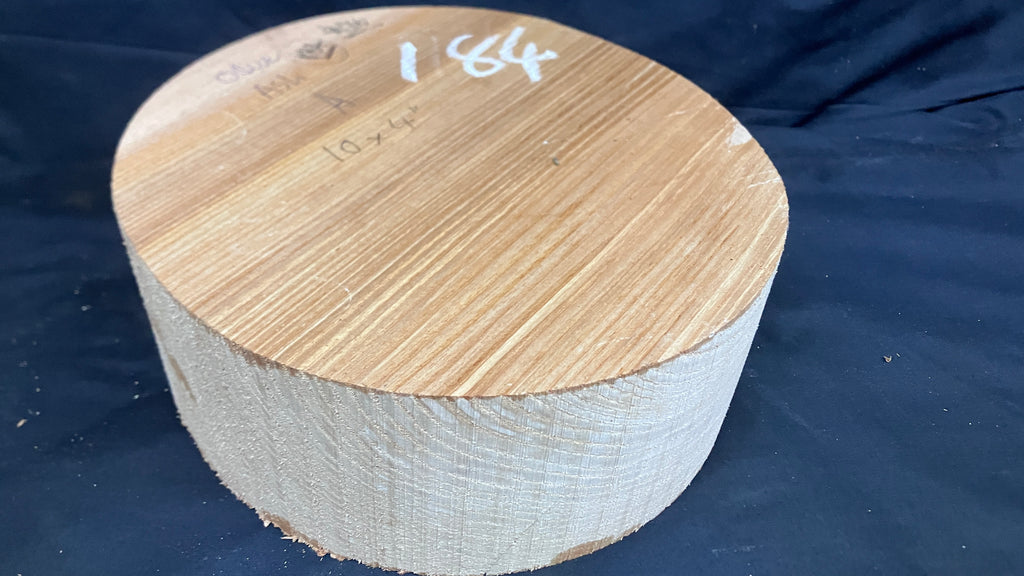 A Grade dry 10" x 4" olive ash, large wood turning blank  (184)
