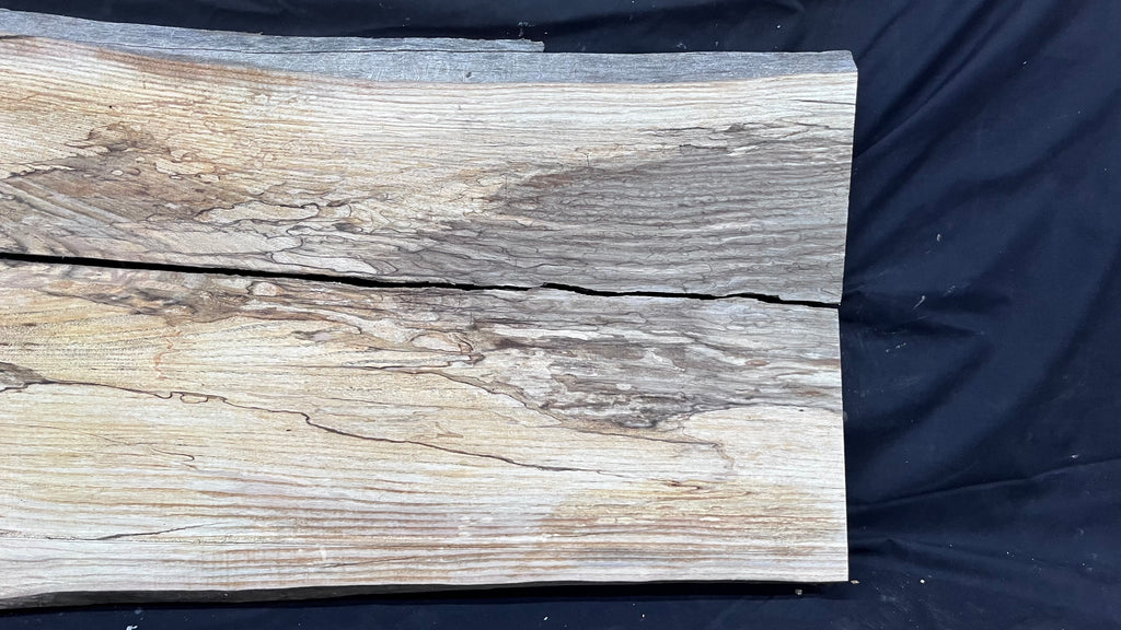 2x Ash hardwood,resin river table. timber, planks 1085 L x 488 W x35 D mm     (394)