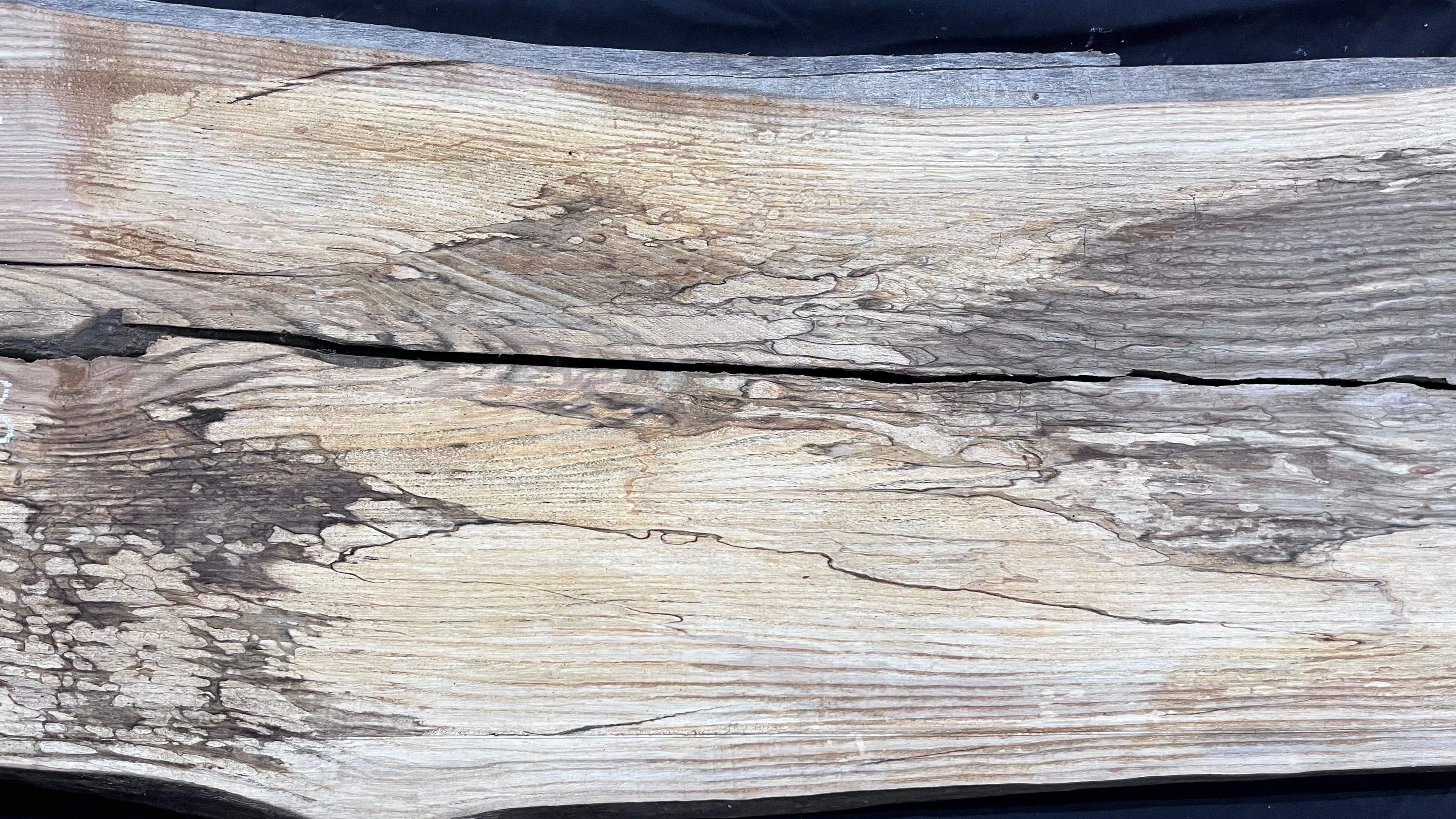 2x Ash hardwood,resin river table. timber, planks 1085 L x 488 W x35 D mm     (394)