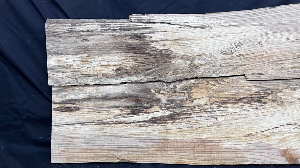 2x Ash hardwood,resin river table. timber, planks 1085 L x 488 W x35 D mm     (394)