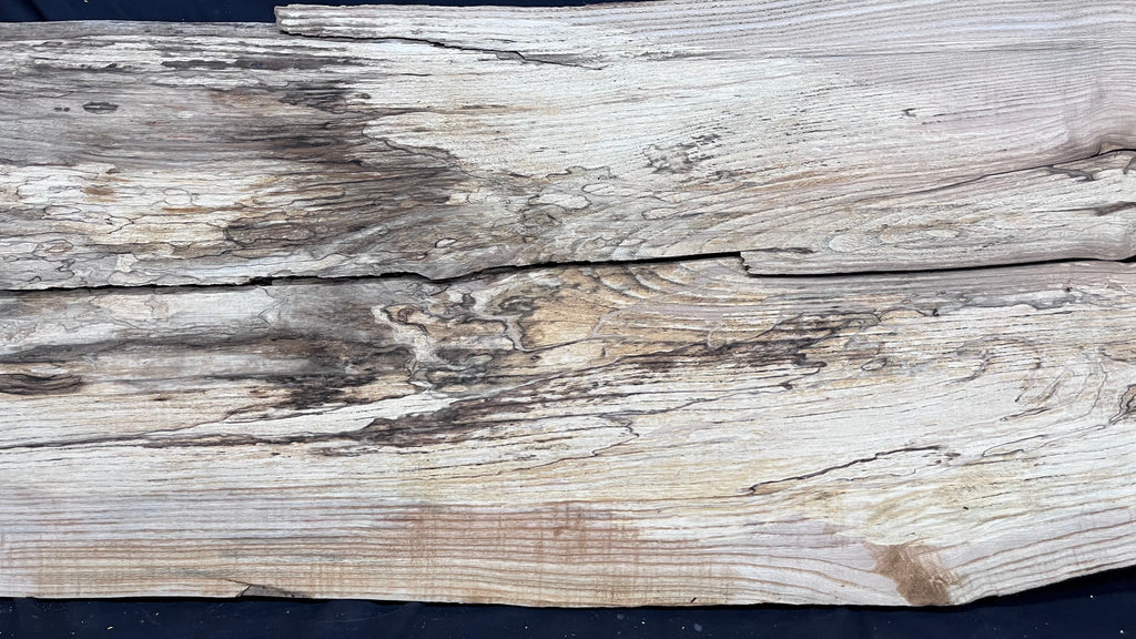 2x Ash hardwood,resin river table. timber, planks 1085 L x 488 W x35 D mm     (394)