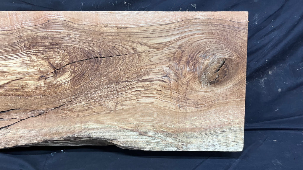 Ash hardwood mantle piece, timber, planks 825 L x 310 W x97 D mm     (395)