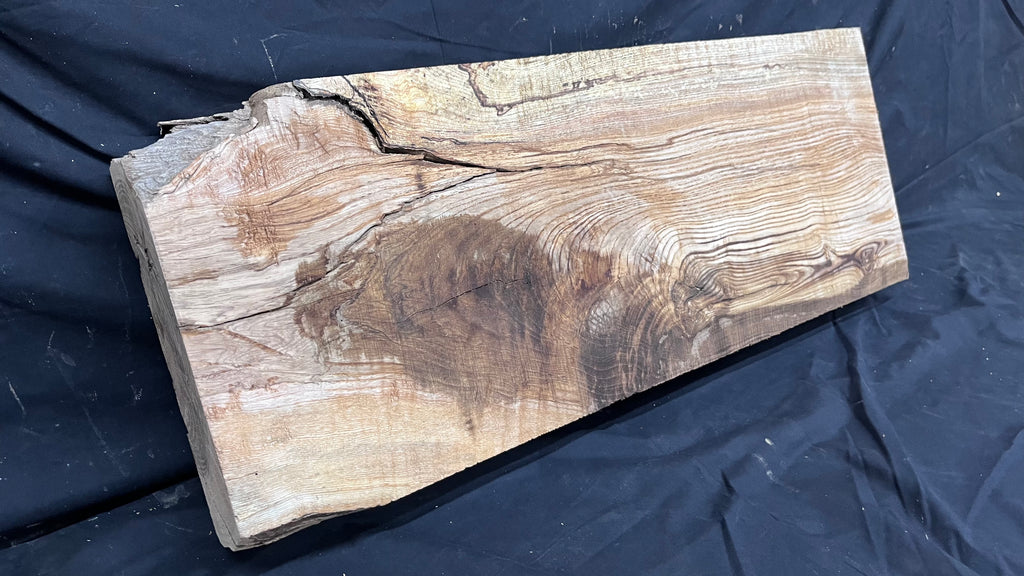 Ash hardwood mantle piece, timber, planks 825 L x 310 W x97 D mm     (395)