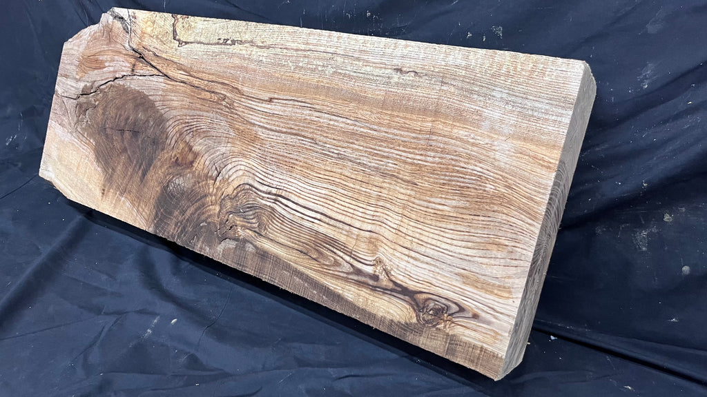 Ash hardwood mantle piece, timber, planks 825 L x 310 W x97 D mm     (395)