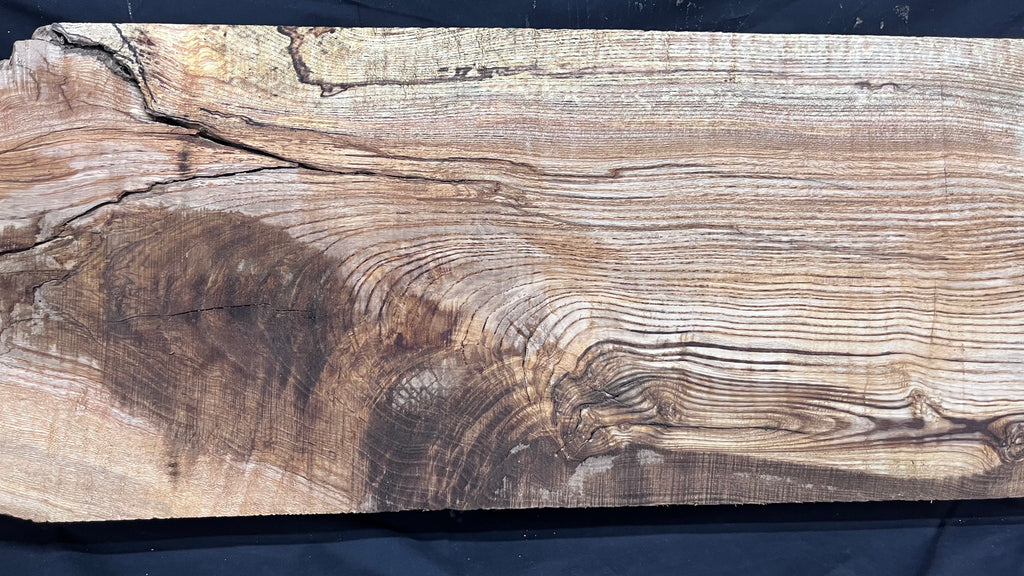 Ash hardwood mantle piece, timber, planks 825 L x 310 W x97 D mm     (395)