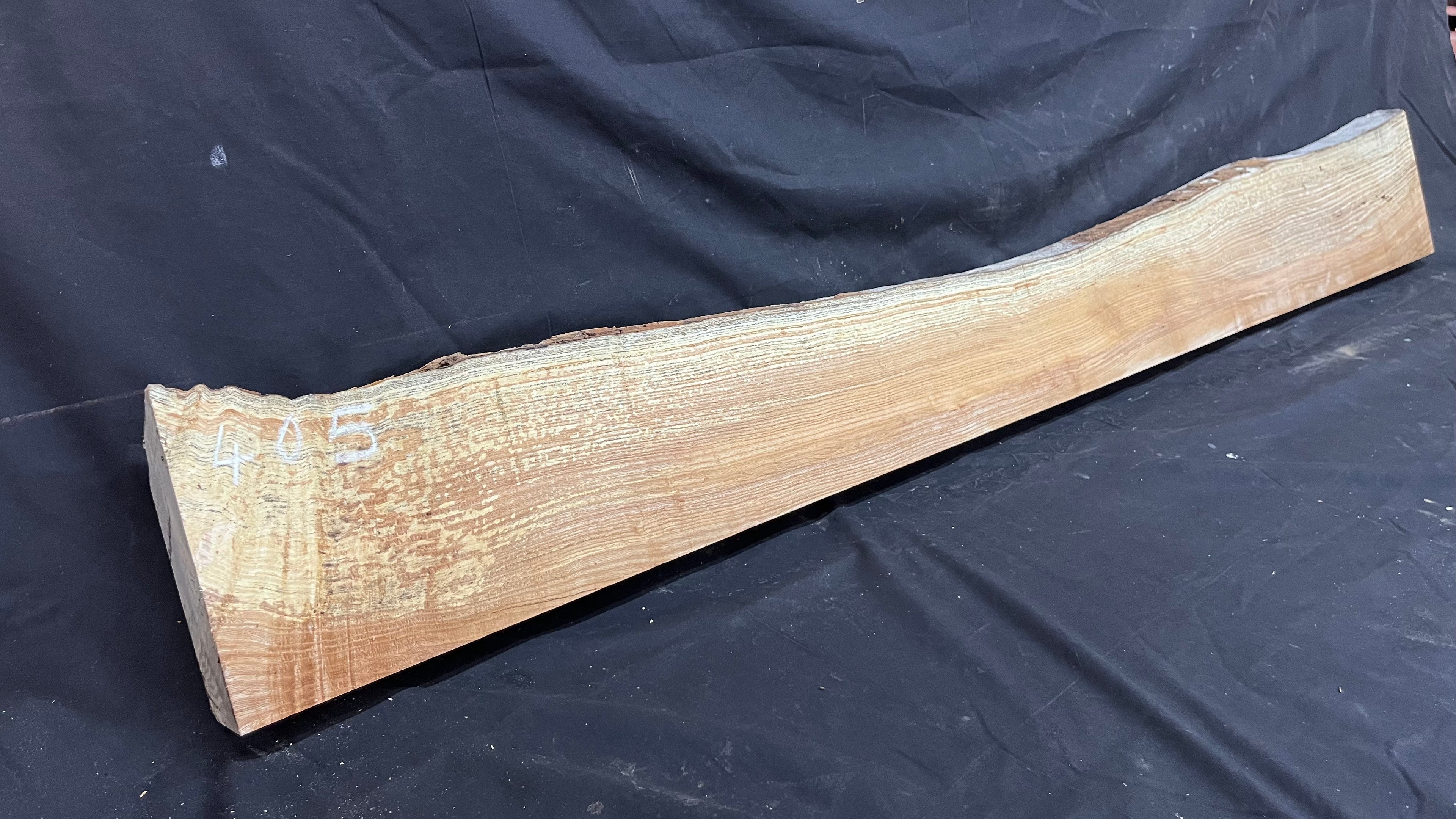 Ash hardwood,shelf, mantlepiece. timber, plank 1655 L x 213 W x 63 D mm     (405)