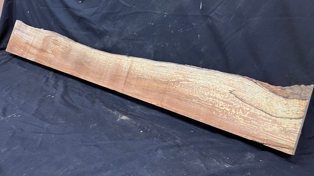 Ash hardwood,shelf, mantlepiece. timber, plank 1655 L x 213 W x 63 D mm     (405)