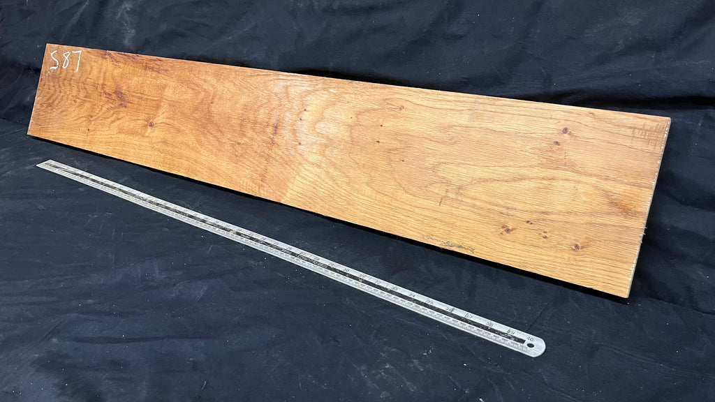 Oak, shelf, mantel, craft wood floating shelf, 1252 L x 210 W x 26 D mm     (mf587)