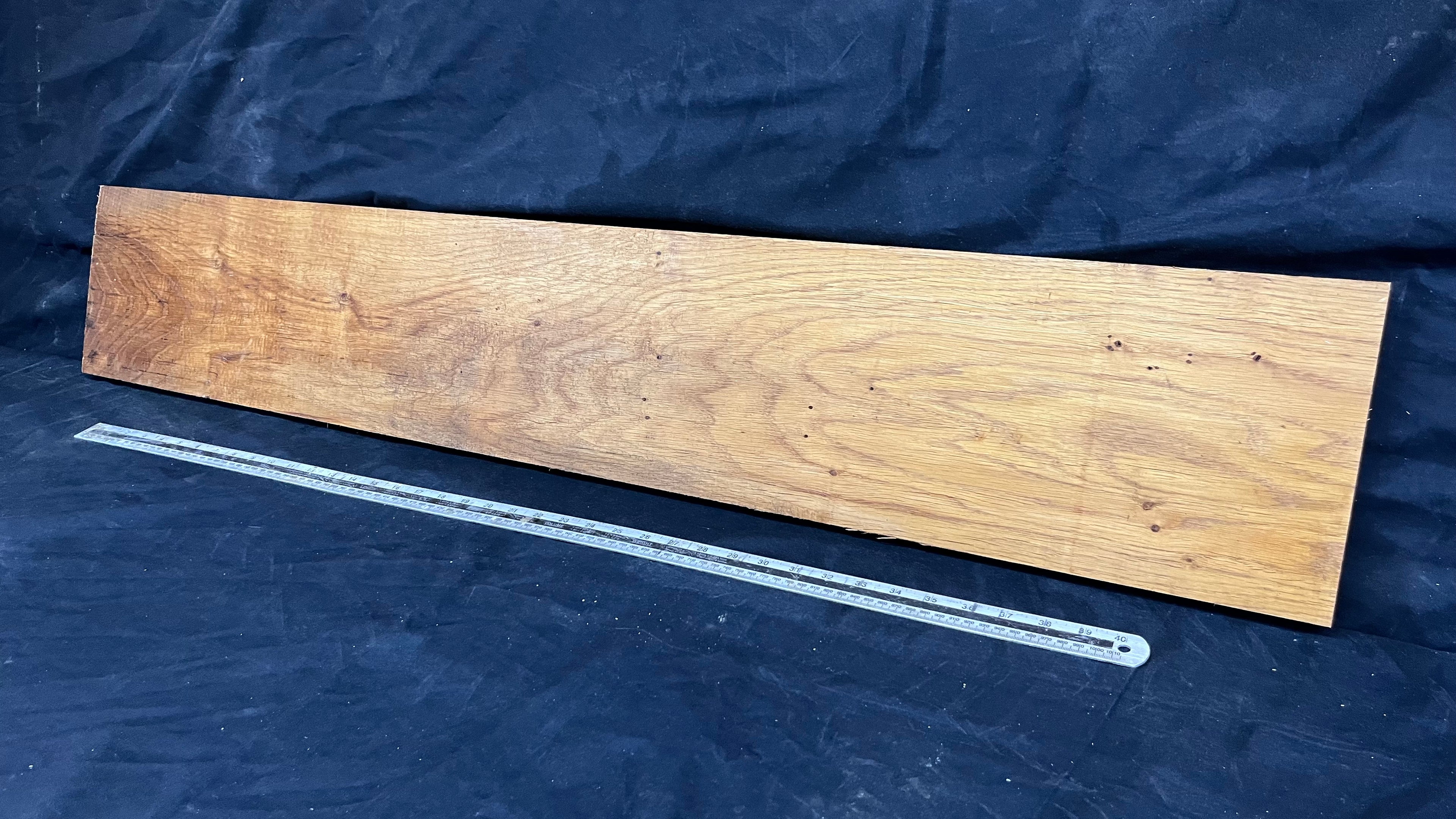 Oak, shelf, mantel, craft wood floating shelf, 1252 L x 210 W x 26 D mm     (mf587)