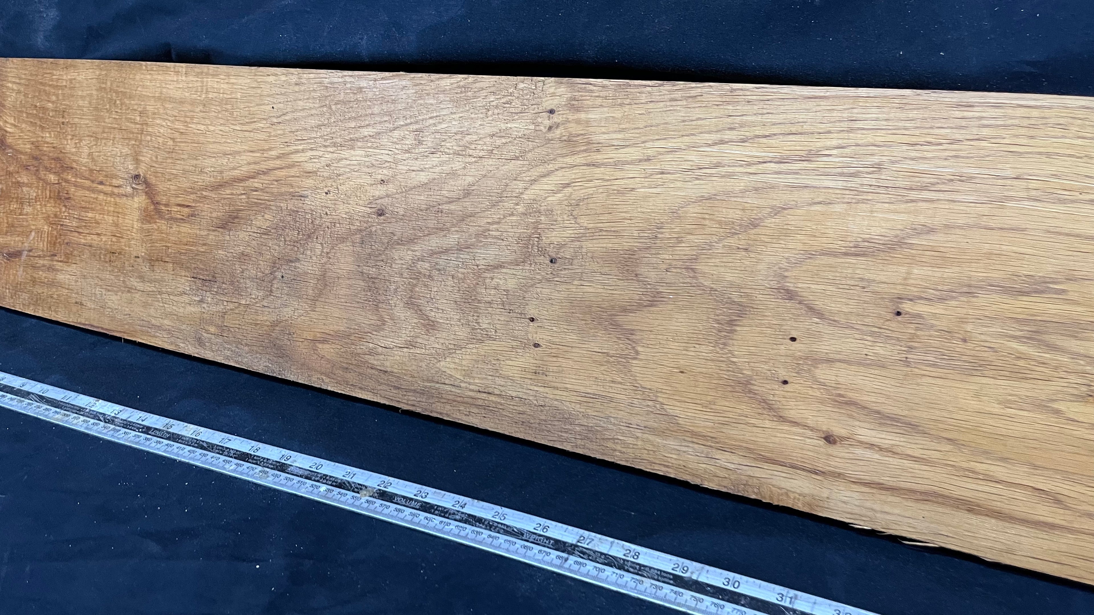 Oak, shelf, mantel, craft wood floating shelf, 1252 L x 210 W x 26 D mm     (mf587)