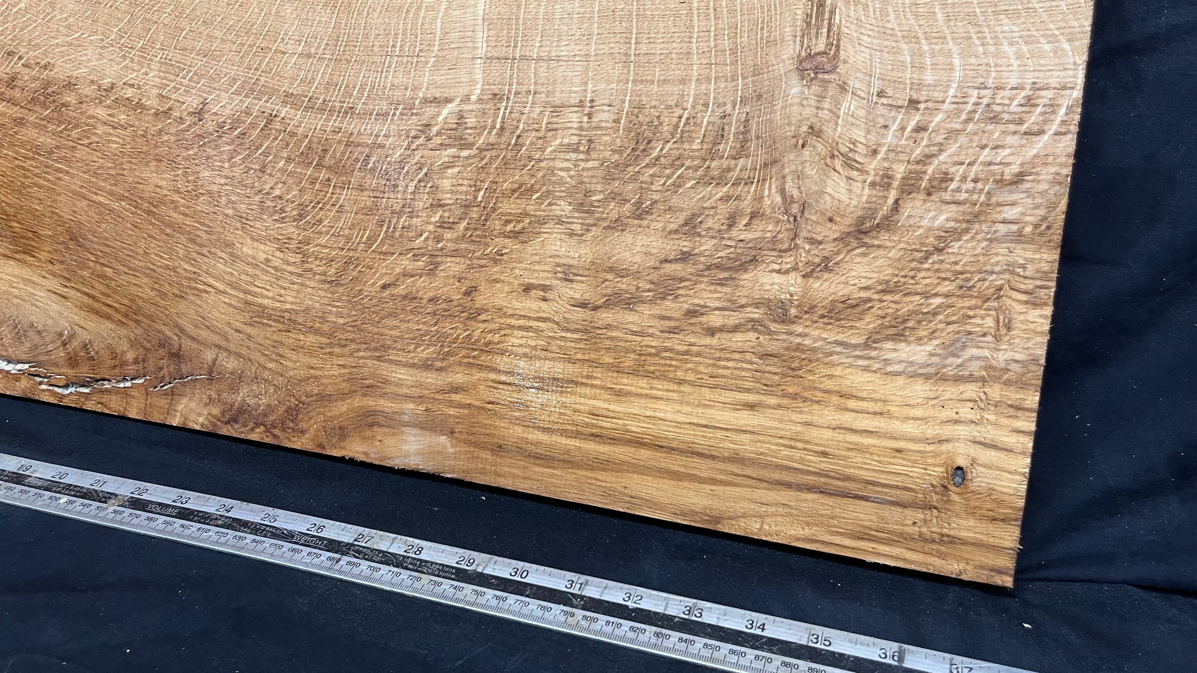 Oak, shelf, mantel, craft wood floating shelf, 942 L x 295 W x 22 D mm     (mt589)