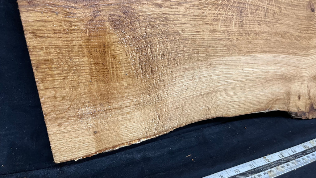 Pippy oak, shelf, mantel, craft wood, floating shelf, 981 L x 295 W x 23 D mm     (mt590)