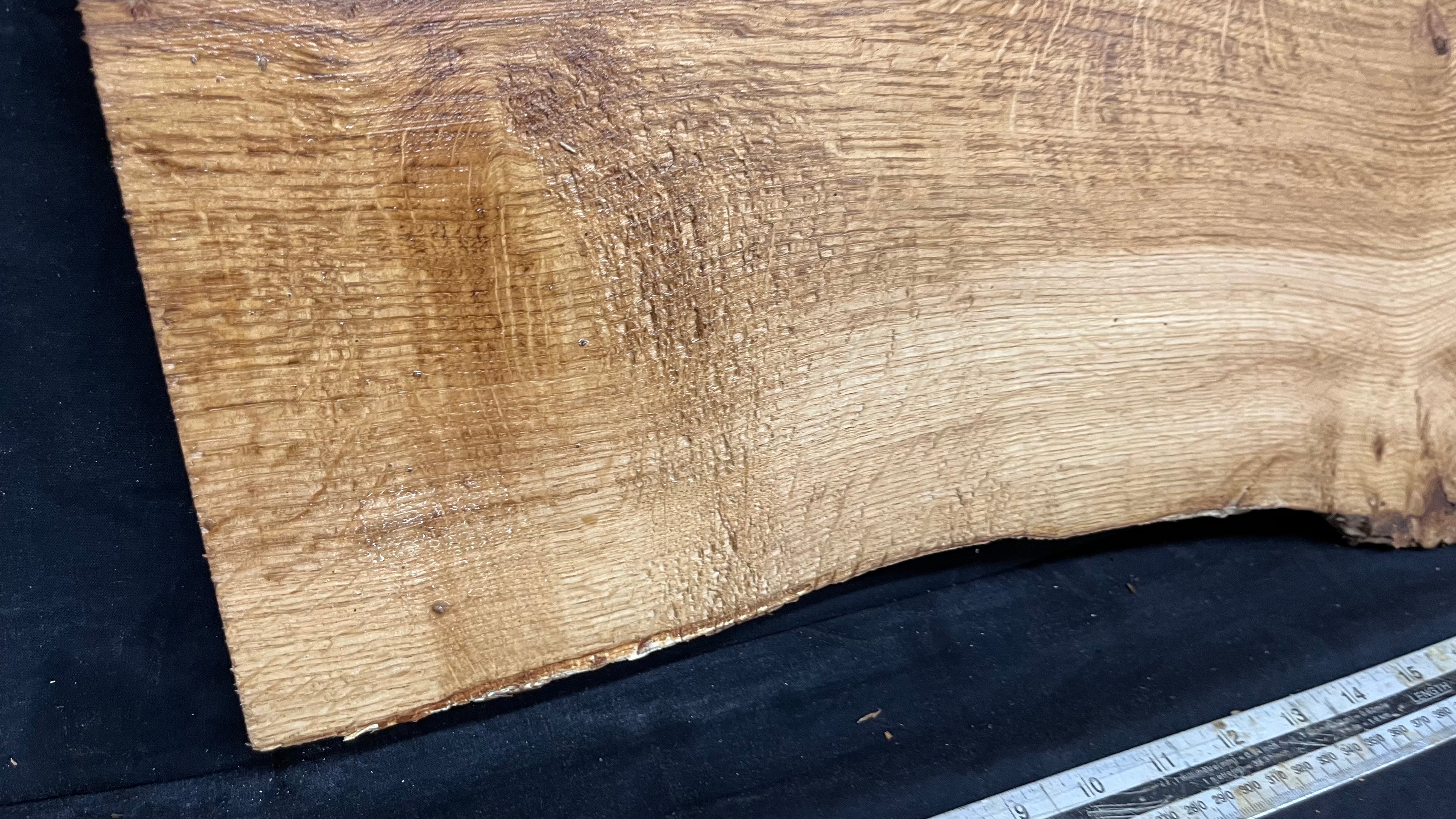 Pippy oak, shelf, mantel, craft wood, floating shelf, 981 L x 295 W x 23 D mm     (mt590)