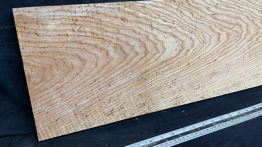 Reclaimed old rustic ash timber, plank 1160 L x 235 W x 27 D mm     (591)