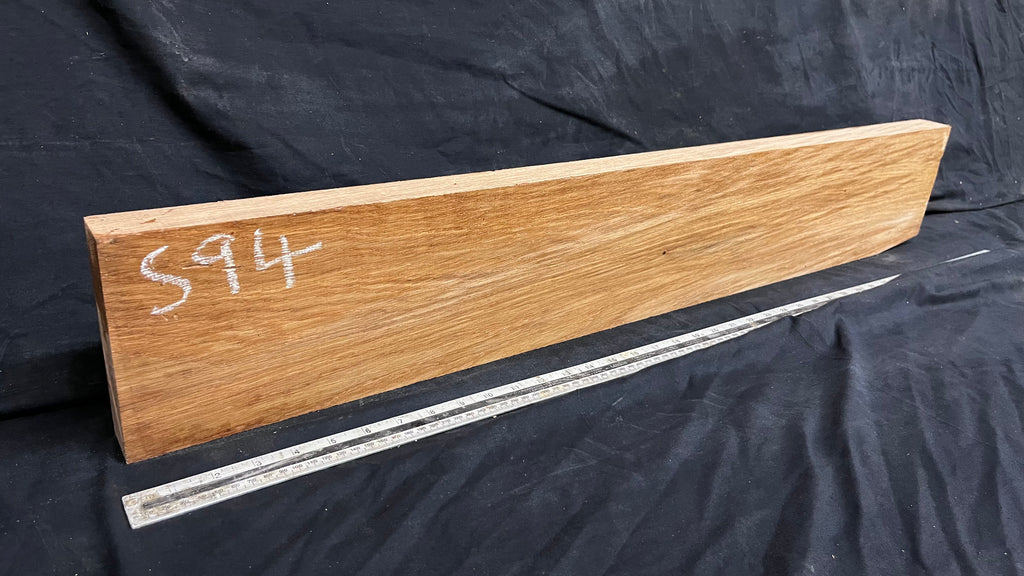 Oak, shelf, mantel, craft wood, floating shelf, 937 L x 152 W x 39 D mm     (mt594)