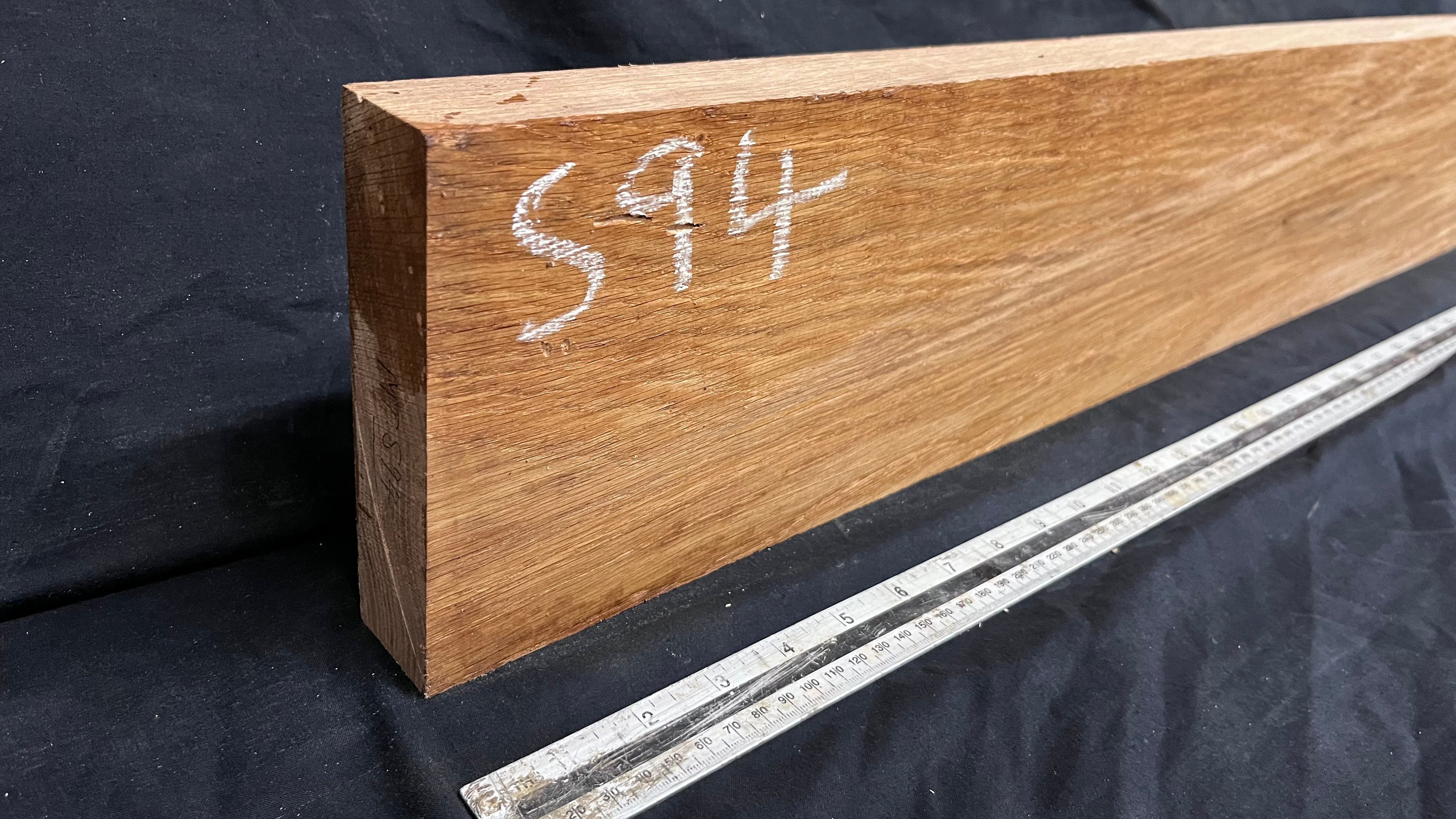 Oak, shelf, mantel, craft wood, floating shelf, 937 L x 152 W x 39 D mm     (mt594)