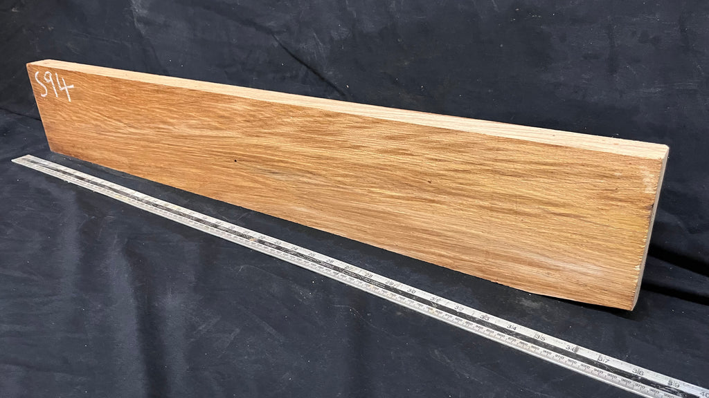Oak, shelf, mantel, craft wood, floating shelf, 937 L x 152 W x 39 D mm     (mt594)