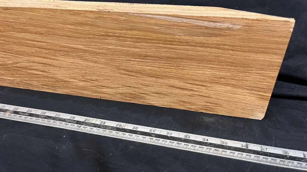 Oak, shelf, mantel, craft wood, floating shelf, 937 L x 152 W x 39 D mm     (mt594)