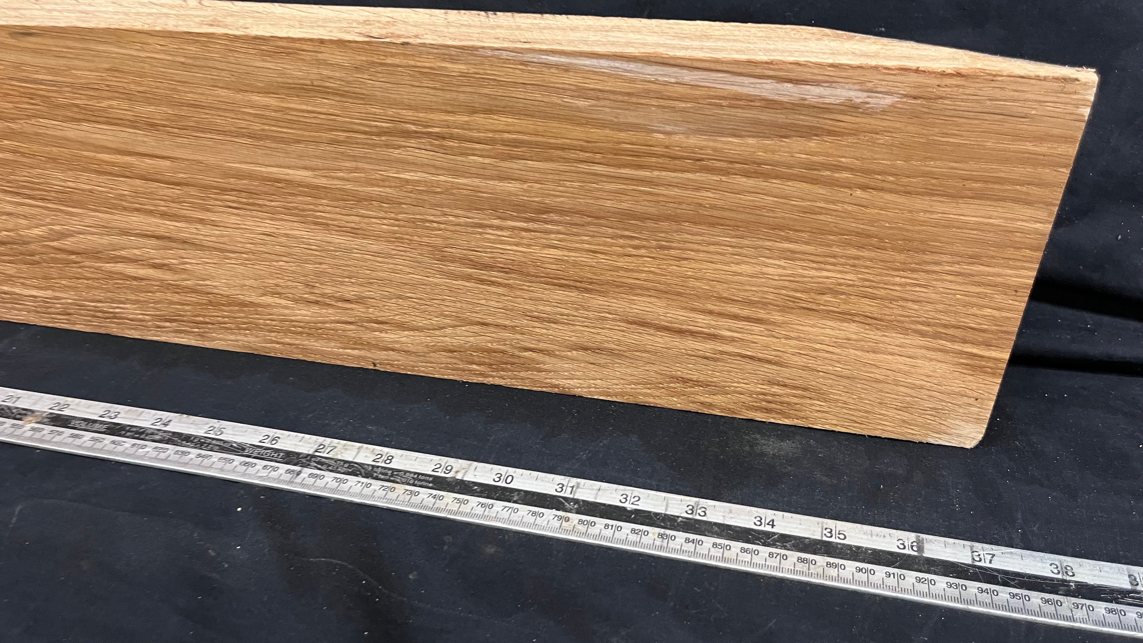 Oak, shelf, mantel, craft wood, floating shelf, 937 L x 152 W x 39 D mm     (mt594)