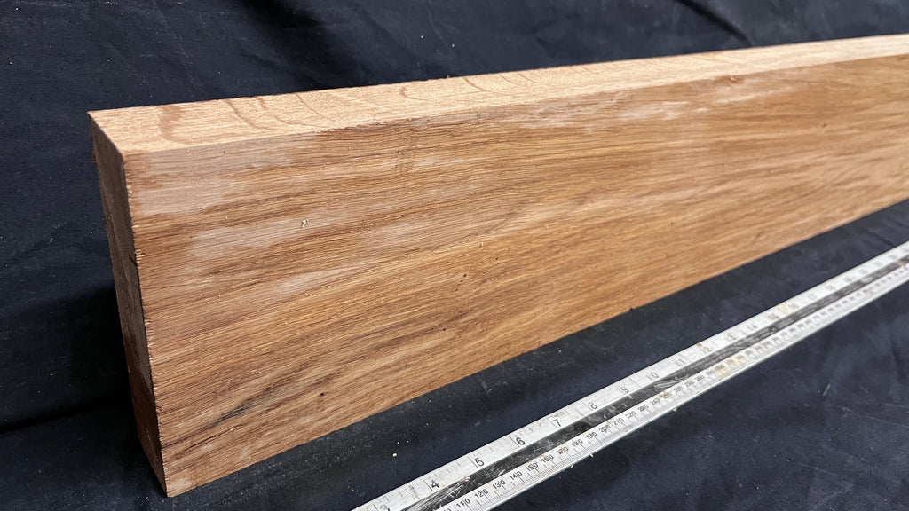 Oak, shelf, mantel, craft wood, floating shelf, 937 L x 152 W x 39 D mm     (mt594)