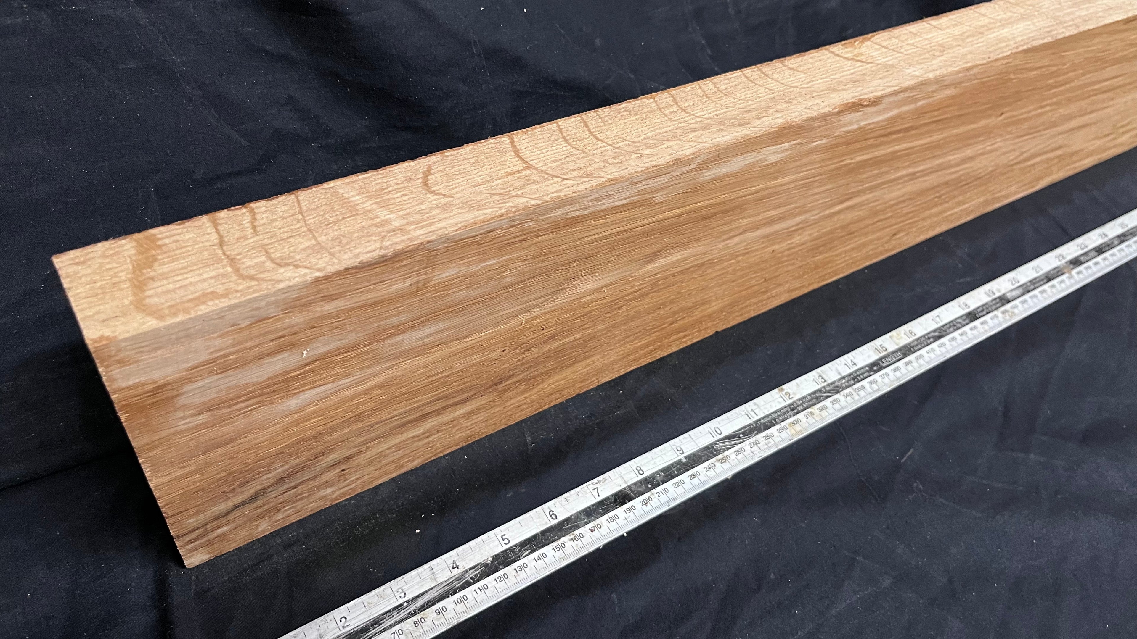 Oak, shelf, mantel, craft wood, floating shelf, 937 L x 152 W x 39 D mm     (mt594)