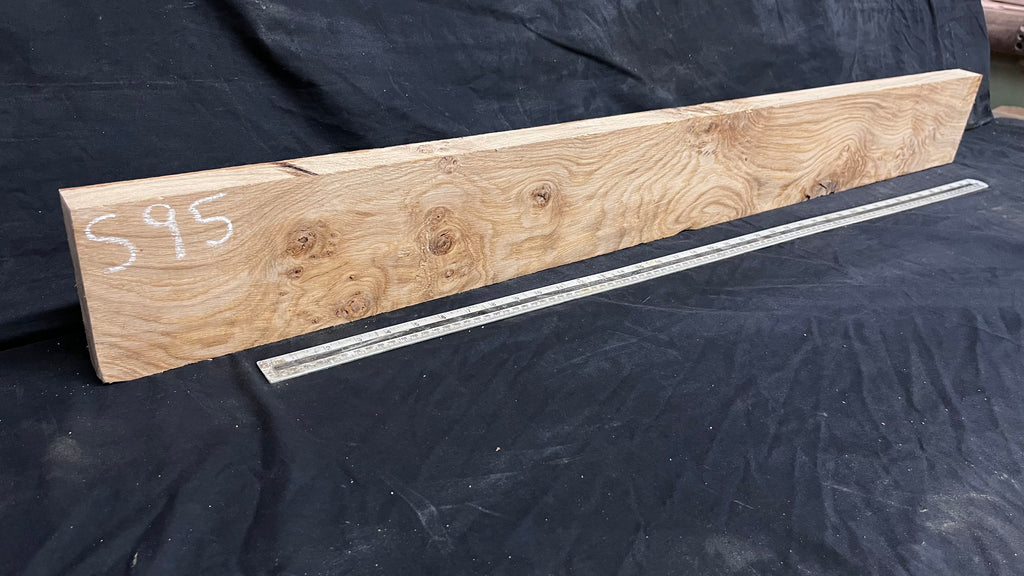 Pippy Oak, shelf, mantel, craft wood, floating shelf, 1185 L x 131 W x 37 D mm     (595)