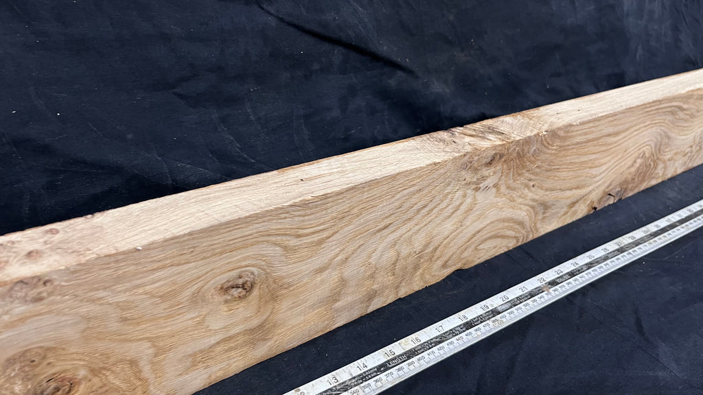 Pippy Oak, shelf, mantel, craft wood, floating shelf, 1185 L x 131 W x 37 D mm     (595)