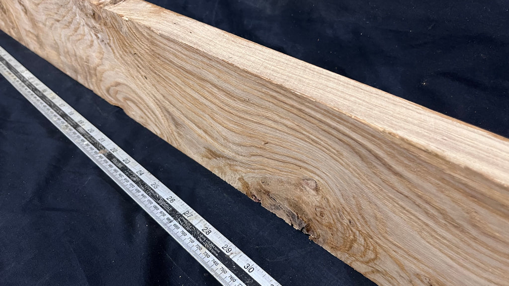 Pippy Oak, shelf, mantel, craft wood, floating shelf, 1185 L x 131 W x 37 D mm     (595)