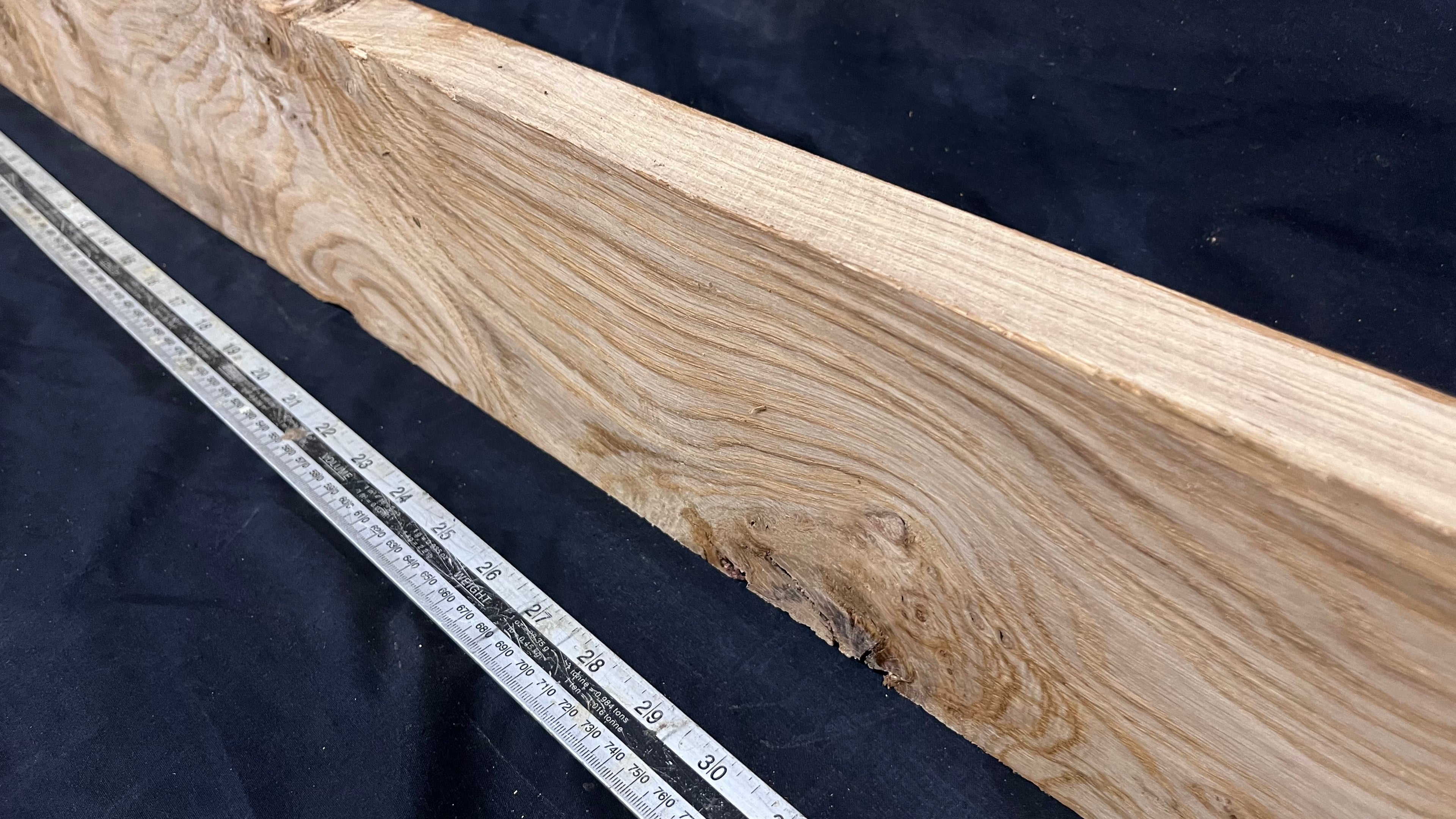 Pippy Oak, shelf, mantel, craft wood, floating shelf, 1185 L x 131 W x 37 D mm     (595)