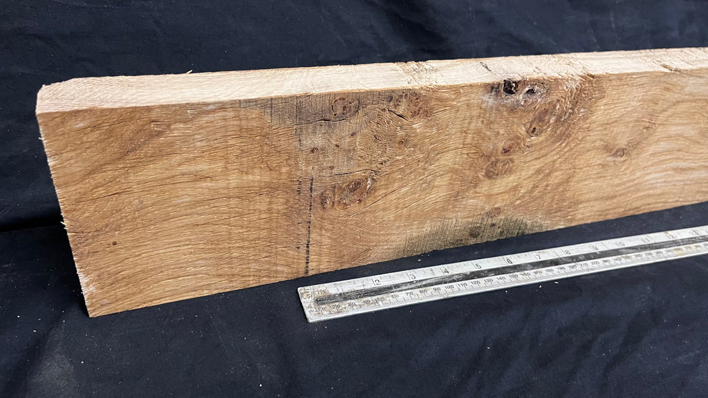 Pippy Oak, shelf, mantel, craft wood, floating shelf, 1185 L x 131 W x 37 D mm     (595)