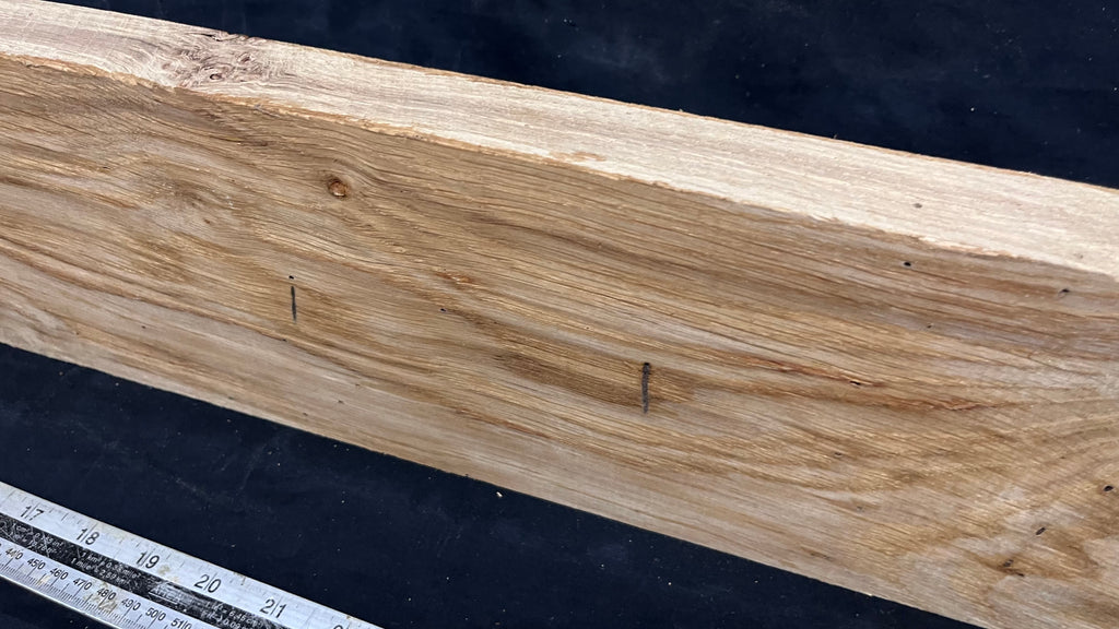 Pippy Oak, shelf, mantel, craft wood, floating shelf, 1111 L x 143 W x 37 D mm     (596)
