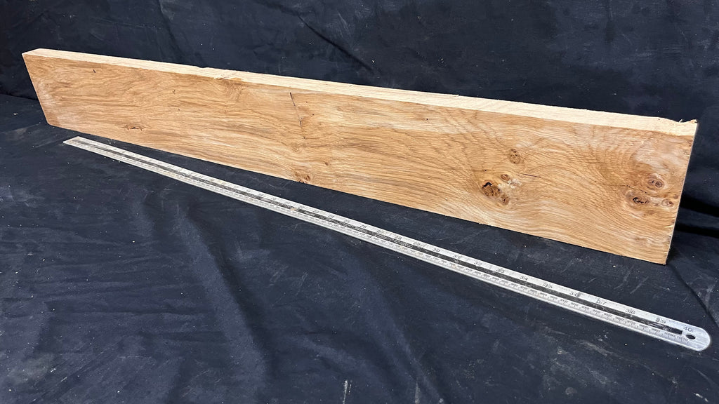 Pippy Oak, shelf, mantel, craft wood, floating shelf, 1111 L x 143 W x 37 D mm     (596)