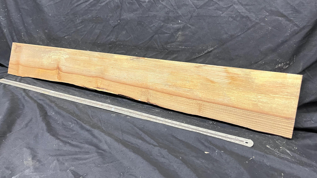 Ash hardwood window sill, plank 1145 L x 156 W x 31 D mm (297)